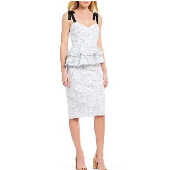 Gianni Bini Peplum Dress NWT - Picture 1 of 11